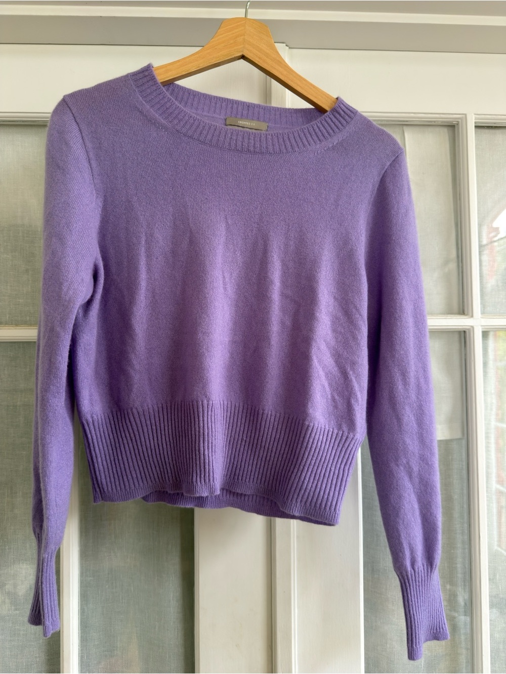 J. Crew Lilac Crewneck Sweater